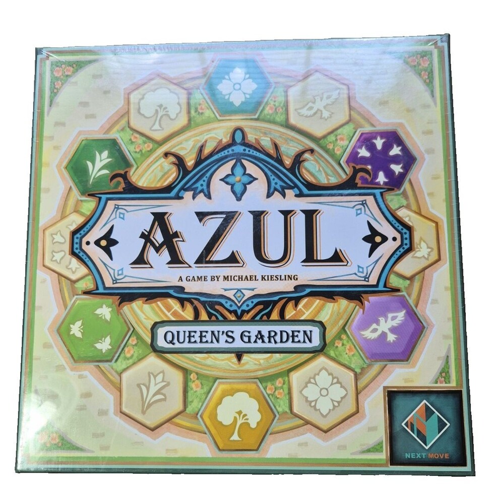 Azul Queen's Garden Board Game Next Move Games New Sealed Strategy Tile Game